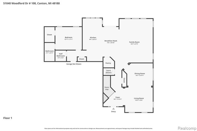 51040 Woodford Drive, Canton, MI 48188