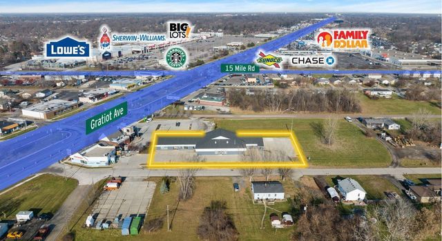 34736 S Gratiot Avenue, Clinton Twp, MI 48035