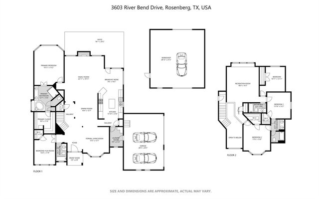 3602 River Bend Drive, Rosenberg, TX 77471