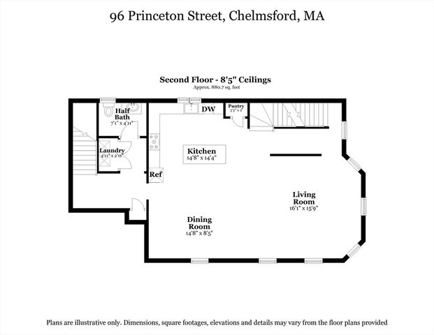 96 Princeton Street 2, Chelmsford, MA 01863