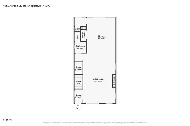 1955 Alvord Street, Indianapolis, IN 46202