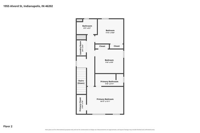 1955 Alvord Street, Indianapolis, IN 46202