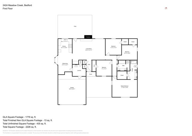 2424 Meadow Creek, Bedford, TX 76021