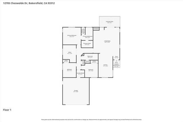 12705 Cheswolde Drive, Bakersfield, CA 93312