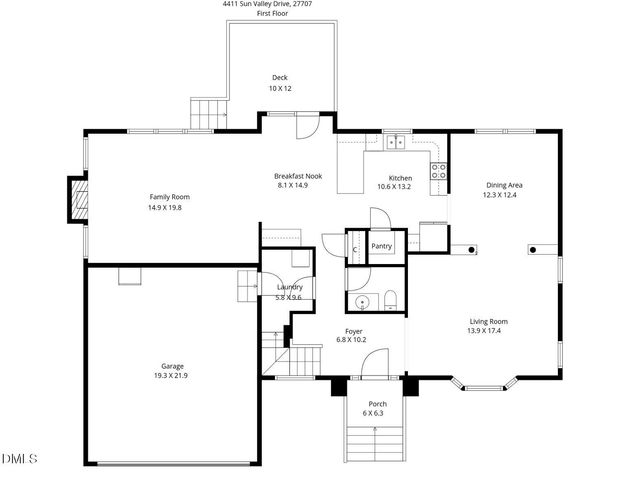 4411 Sun Valley Drive, Durham, NC 27707