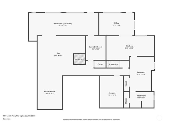 1407 Lucille Parkway NW, Gig Harbor, WA 98335
