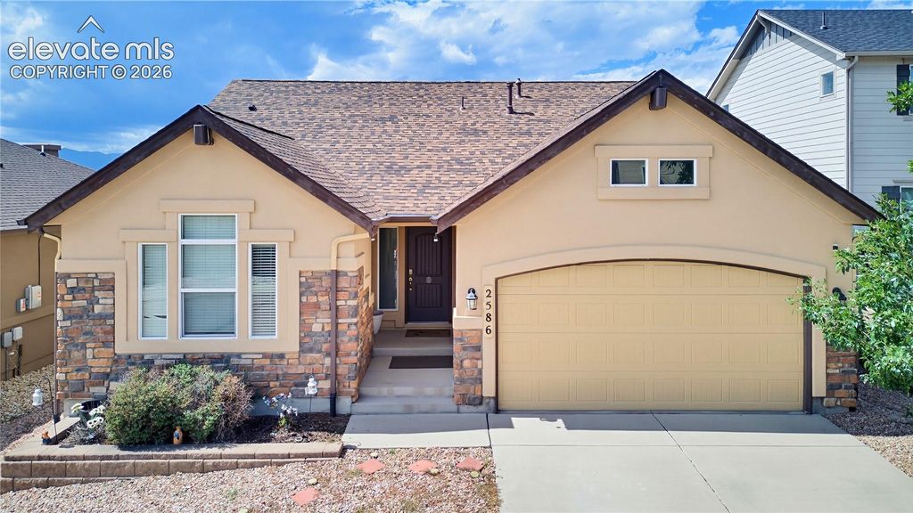 2586 Equine Court, Colorado Springs, CO 80922 — exterior