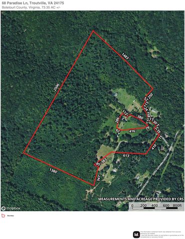 68 Paradise LN, Troutville, VA 24175
