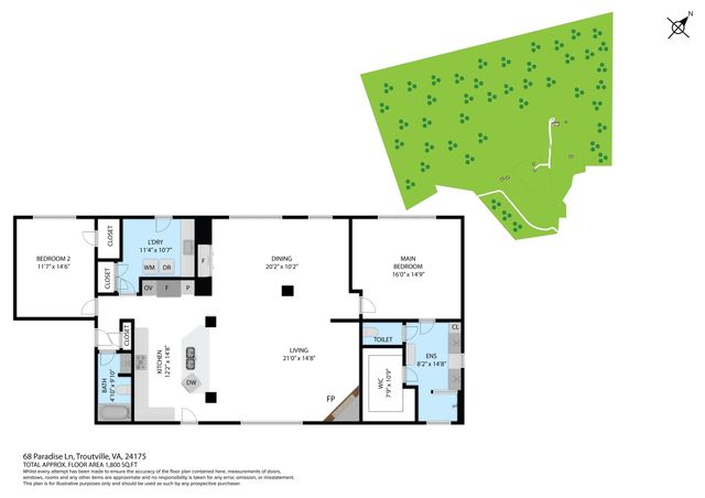 68 Paradise LN, Troutville, VA 24175