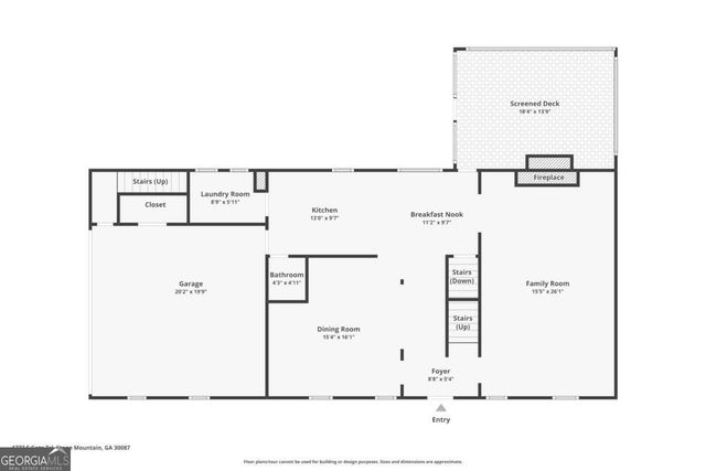 1777 E Gate Trail, Stone Mountain, GA 30087