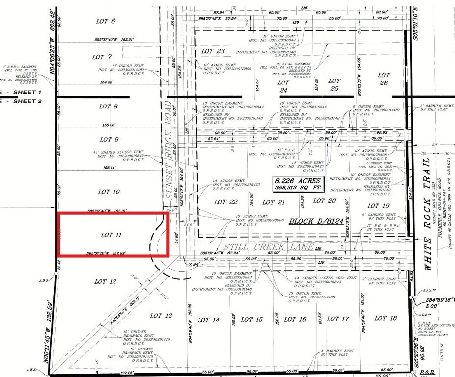 9509 Sunset Ridge Lane, Dallas, TX 75238