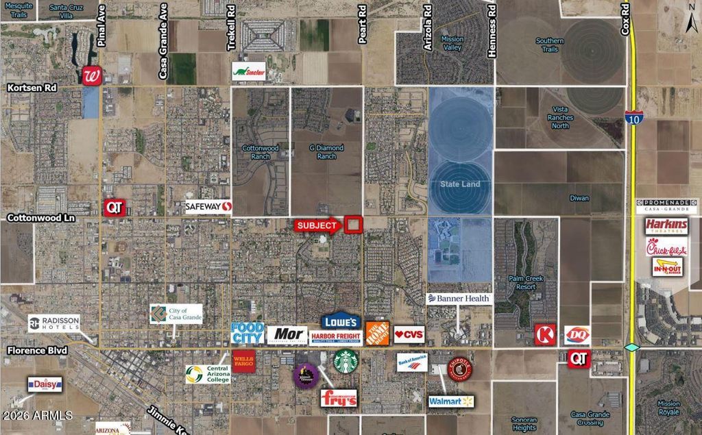 0 W Cottonwood Lane -, Casa Grande, AZ 85194 — exterior