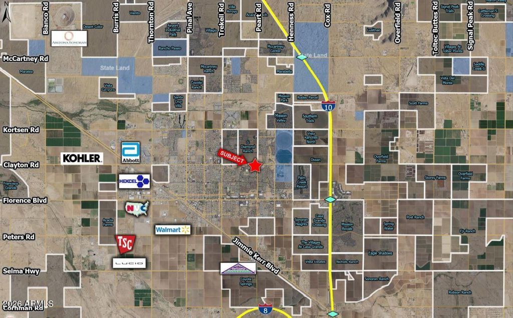 0 W Cottonwood Lane -, Casa Grande, AZ 85194 — photo 3