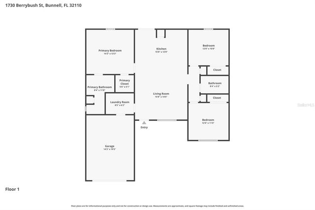 1730 BERRYBUSH STREET, Bunnell, FL 32110