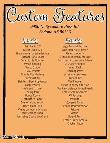 9900 N SYCAMORE PASS Road, Sedona, AZ 86336