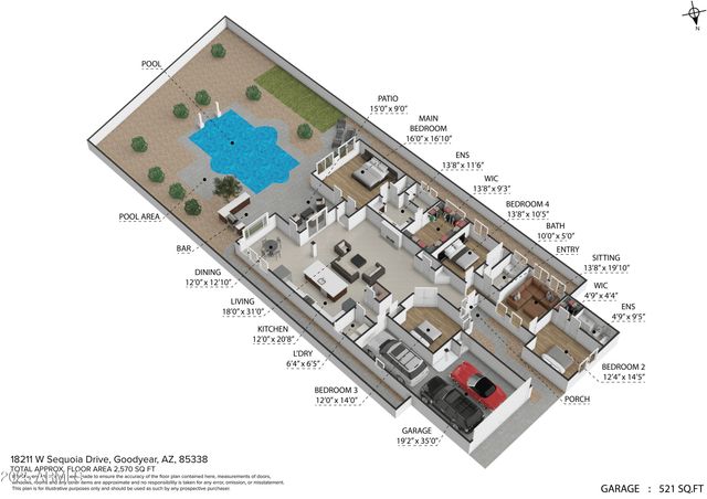 18211 W SEQUOIA Drive, Goodyear, AZ 85338