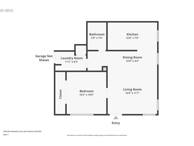 1205 Sw CARDINELL Dr 102, Portland, OR 97201