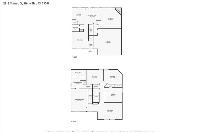 2313 Sumac Court, Little Elm, TX 75068
