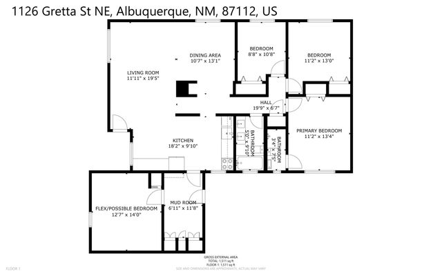 1126 Gretta Street NE, Albuquerque, NM 87112
