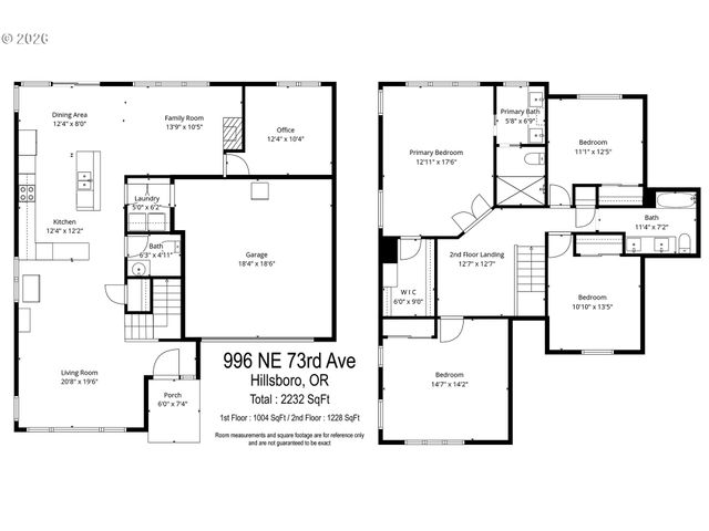 996 Ne 73RD Ave, Hillsboro, OR 97124