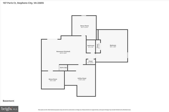 107 PARIS CT, Stephens City, VA 22655