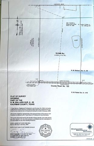 TBD Cr-122, Kaufman, TX 75142
