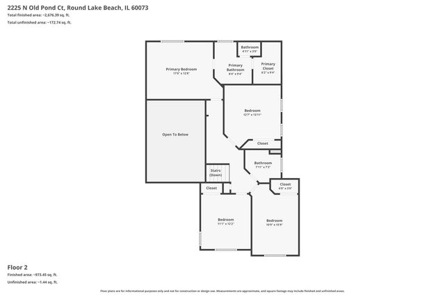 2225 N Old Pond Court, Round Lake Beach, IL 60073