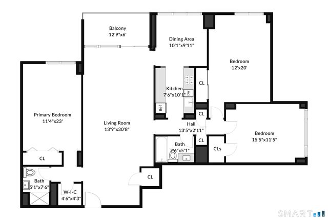 44 Strawberry Hill Avenue 3K, Stamford, CT 06902