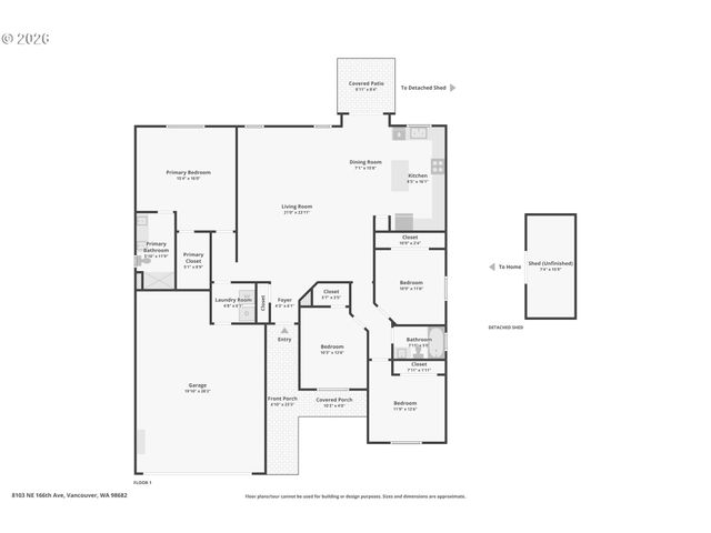 8103 Ne 166TH Ave, Vancouver, WA 98682