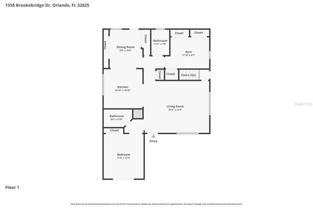 1558 BROOKEBRIDGE DRIVE, Orlando, FL 32825