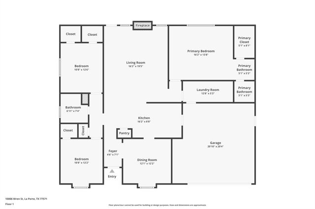 10006 Wren Street, La Porte, TX 77571