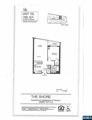 20 Newport Parkway 2609, Jersey City, NJ 07310