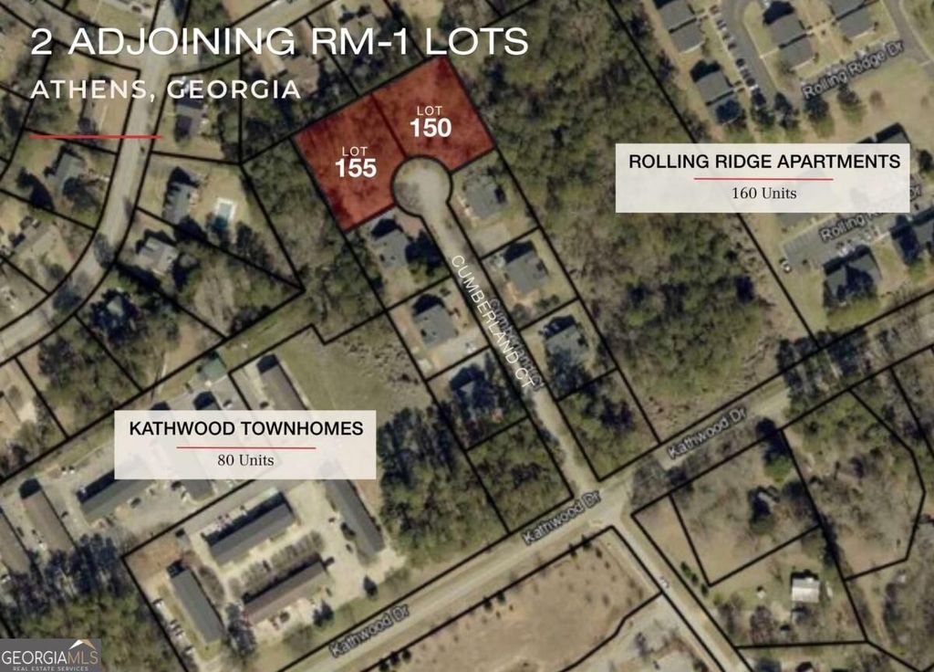 150 & 155 Cumberland Court, Athens, GA 30607 — exterior