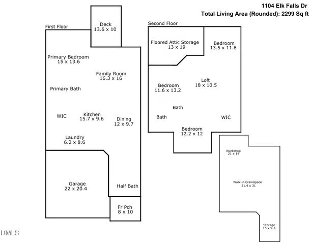 1104 Elk Falls Drive, Wendell, NC 27591