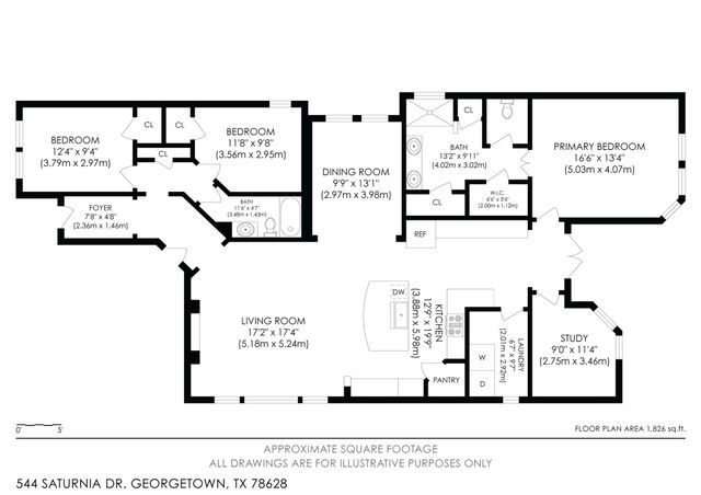 544 Saturnia DR, Georgetown, TX 78628