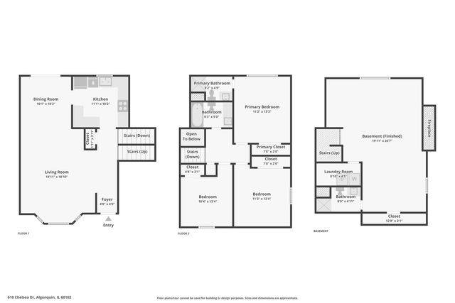 610 Chelsea Drive, Algonquin, IL 60102