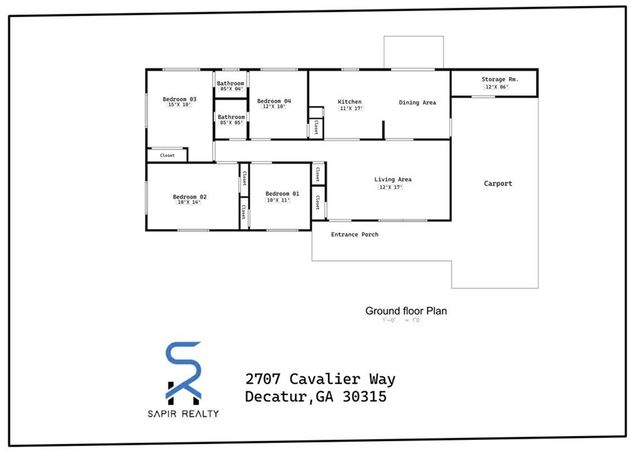 2707 Cavalier Way, Decatur, GA 30034