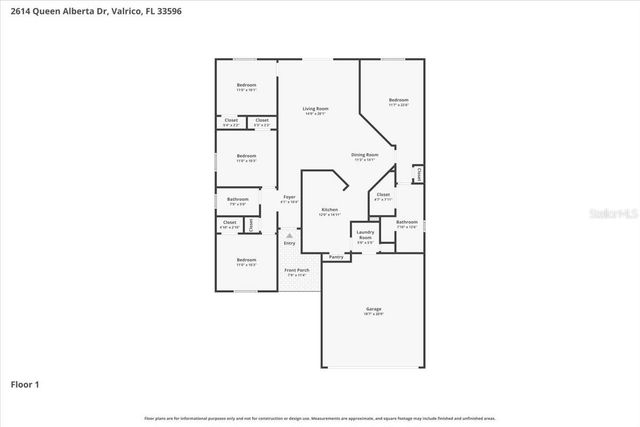2614 QUEEN ALBERTA DRIVE, Valrico, FL 33596