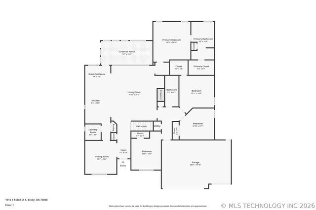 1916 E 133rd Court, Bixby, OK 74008