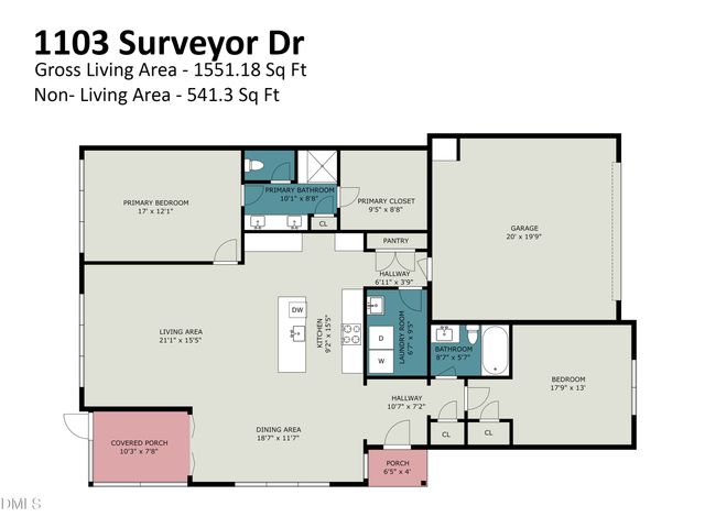 1103 Surveyor Drive, Durham, NC 27703