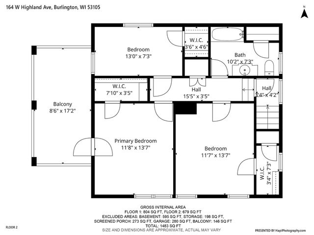 164 W Highland AVENUE, Burlington, WI 53105