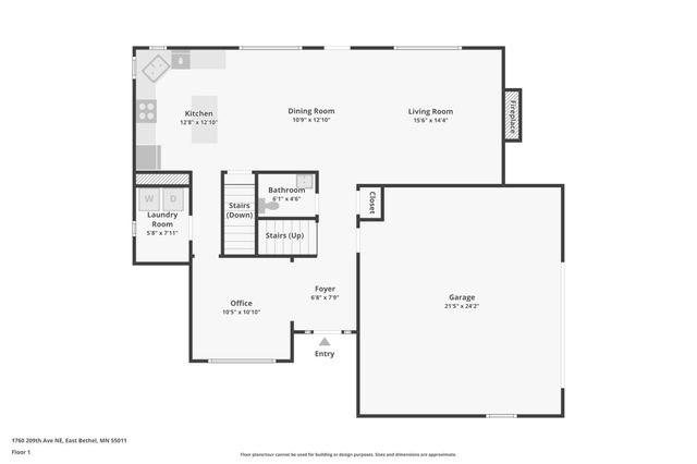 1760 209th Avenue NE, East Bethel, MN 55011