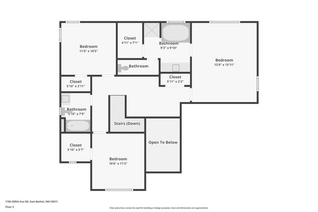 1760 209th Avenue NE, East Bethel, MN 55011