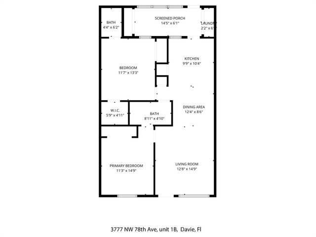 3777 NW 78th Avenue 1b, Davie, FL 33024