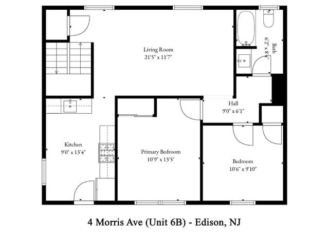 4 Morris Avenue 2-A, Edison, NJ 08837