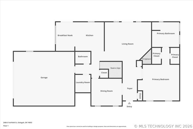 2406 E Fairfield Court, Oologah, OK 74053