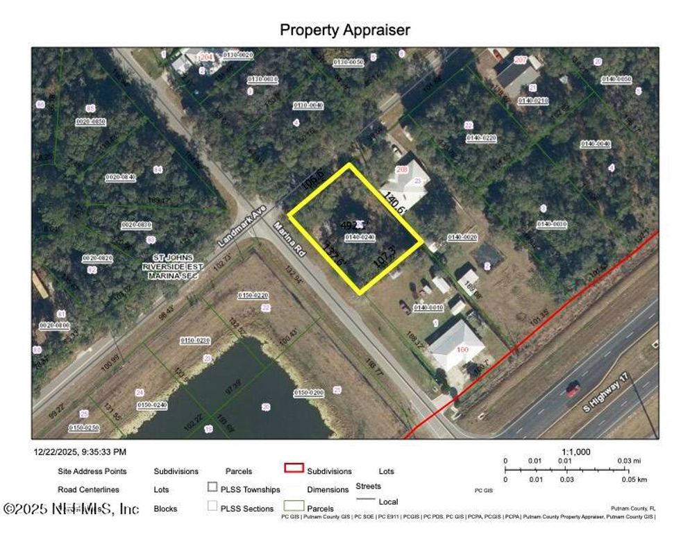 104 MARINA Road, Satsuma, FL 32189