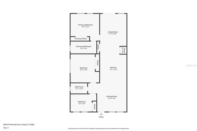 208 W FLORIBRASKA AVENUE, Tampa, FL 33603