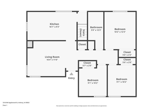 1510 NW Applewood Street, Ankeny, IA 50023