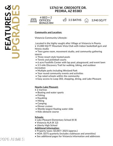 13763 W CREOSOTE Drive, Peoria, AZ 85383
